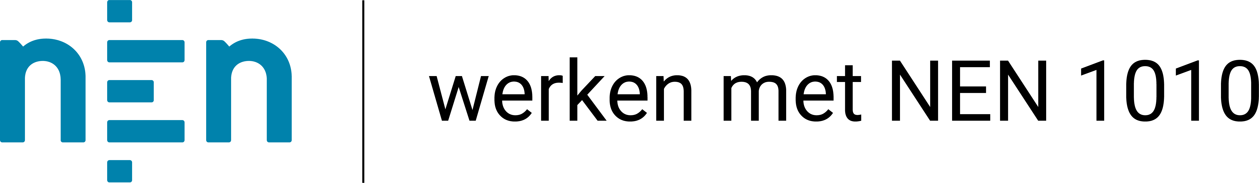 Werken met NEN 1010 logo